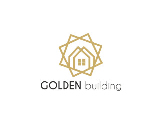 Projektowanie logo dla firmy, konkurs graficzny GOLDEN building